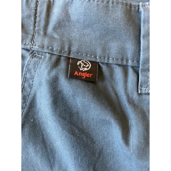 NWT Wrangler Utility Shorts 40 All Terrain Gear Performance Navy Blue Gorpcore - Picture 4 of 10